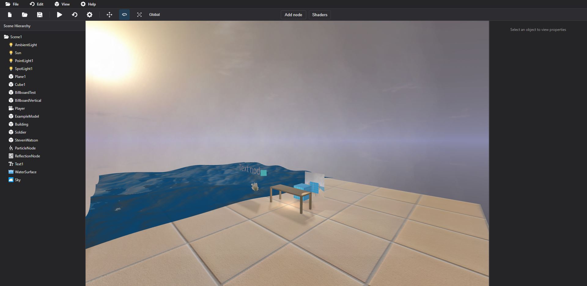 Nox Editor Interface